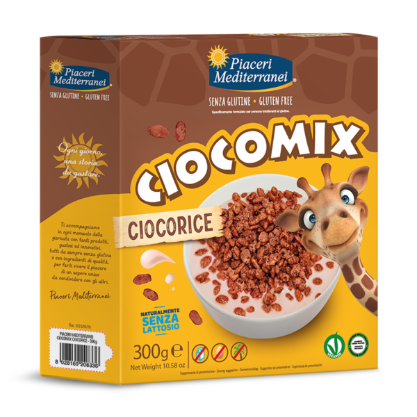 Ciocomix Ciocorice Piaceri Mediterranei glutenfree